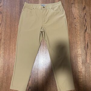 VRST Men’s Performance Pants Khaki Stretch Commuter 36x30
